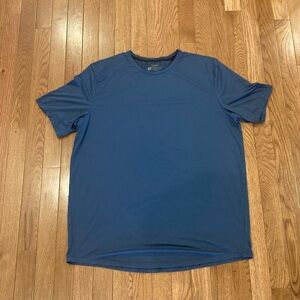 UNRL Ultra Tee Cavern Blue Athletic Men's Activewear Casual T-Shirt